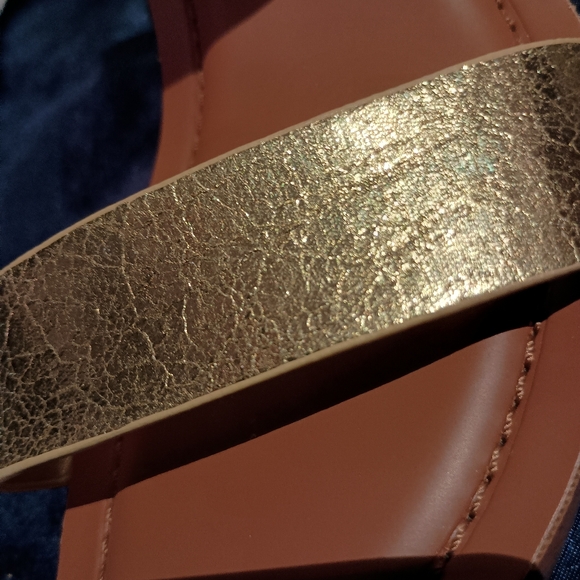 Franco Sarto Olinda Gold Strappy Heels – Size 10 – NWOT - Picture 8 of 8